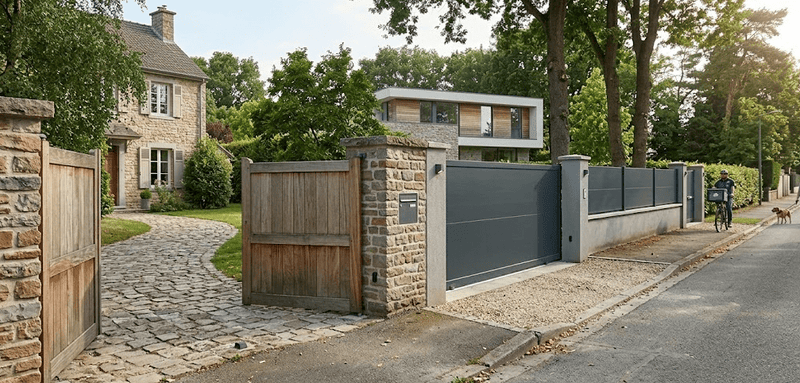 Comment identifier son type de portail : battant ou coulissant ?