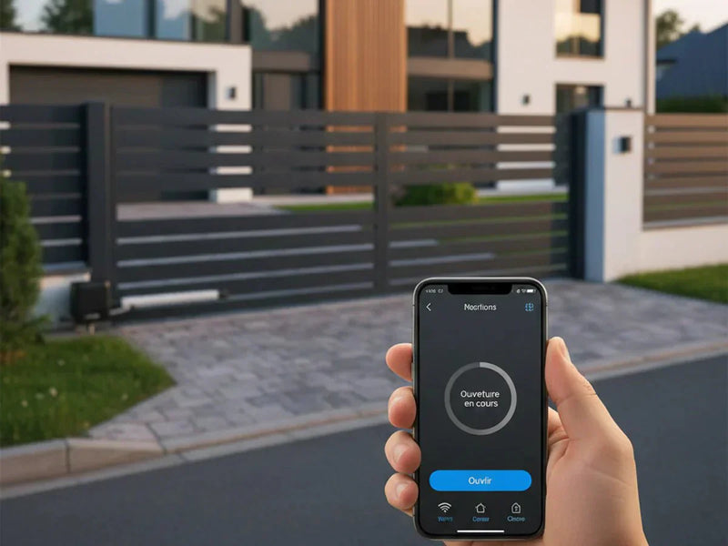 piloter smartphone portail