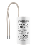 Condensateur 10µF 450V à Fils pour Moteur de Portail Électrique