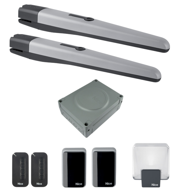 Kit Motorisation NICE TOONA Portail Battant 2 Vantaux - TOONA4024BDKCE