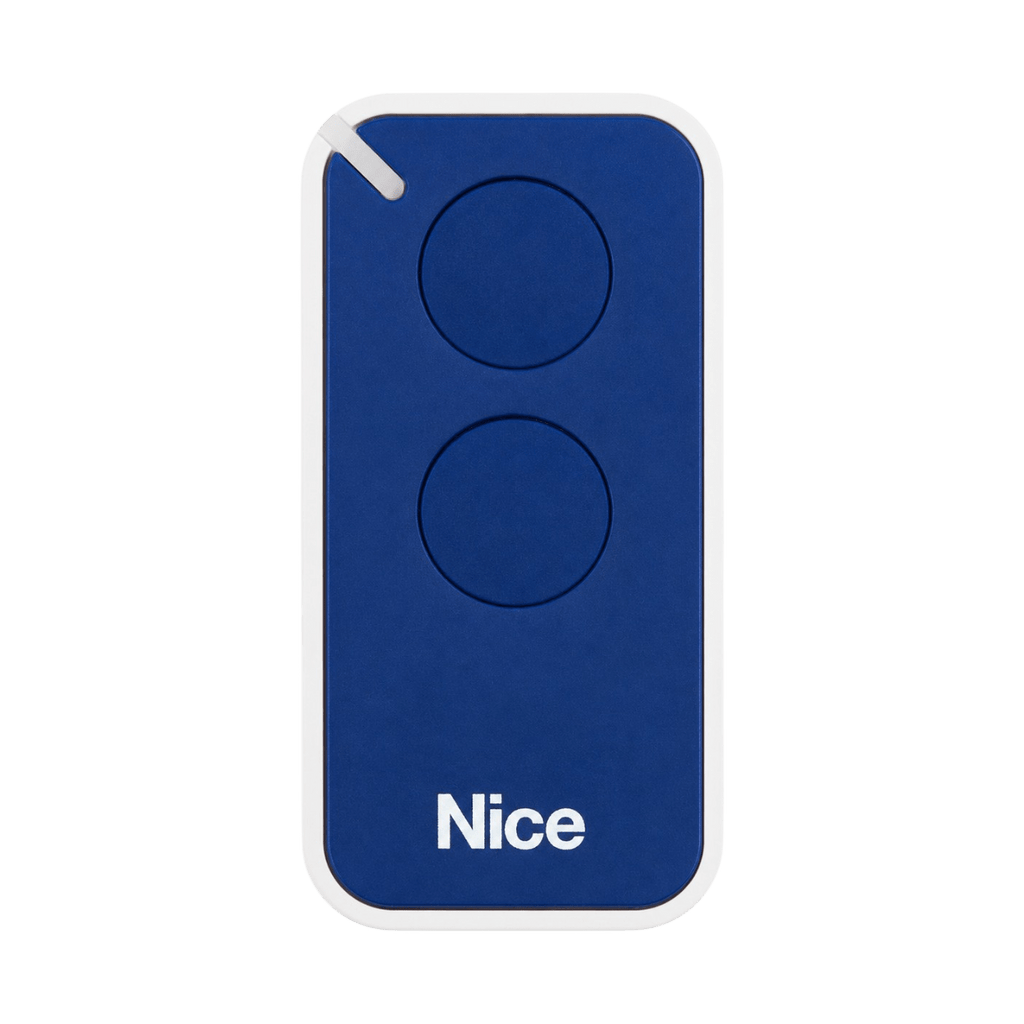 Télécommande NICE INTI2 BLEU 2 Boutons Portail