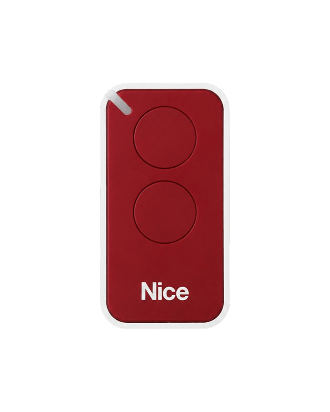 Télécommande NICE INTI2 ROUGE 2 Boutons Portail