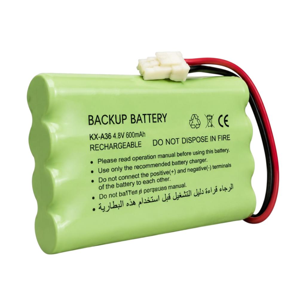 Batterie de Secours Somfy 9,6V 1600mAh pour Portail et Garage 3S