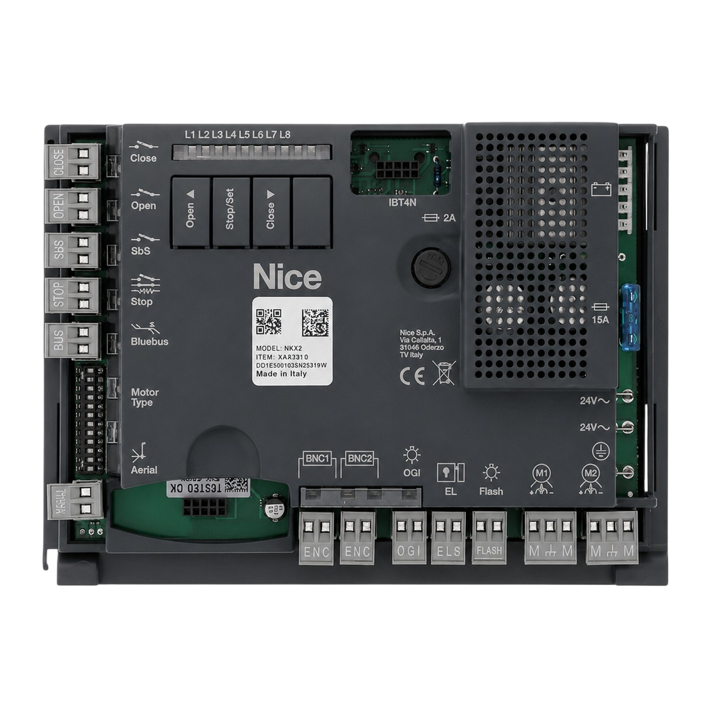 Carte Électronique Nice HKA2R10 pour Hyke Portail Battant