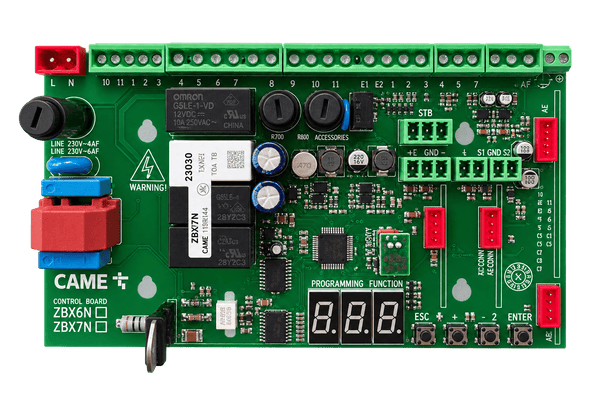 Carte Électronique CAME ZBX7N BX-74/78 Portail Coulissant 88001-0065
