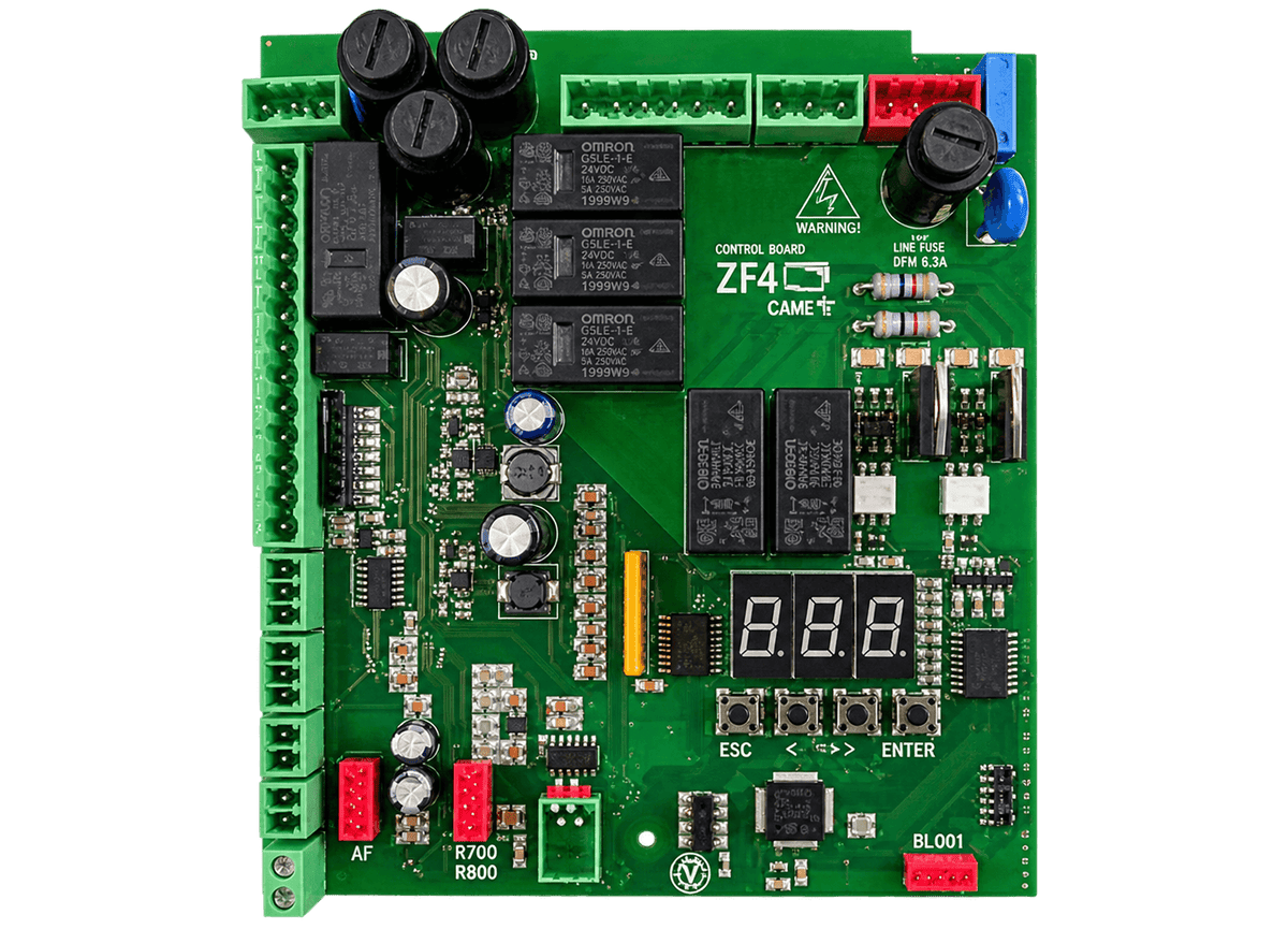 Carte Électronique CAME ZF4 FAST 40 pour Portail Battant 3199ZF4