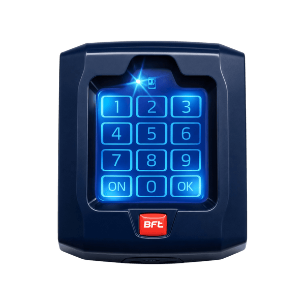 Clavier à Code Radio BFT Q-BO Touch Sans Fil pour Portail