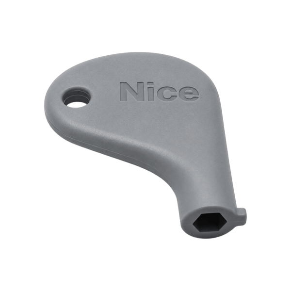 Clé de déverrouillage portail NICE PPD1244A.4540