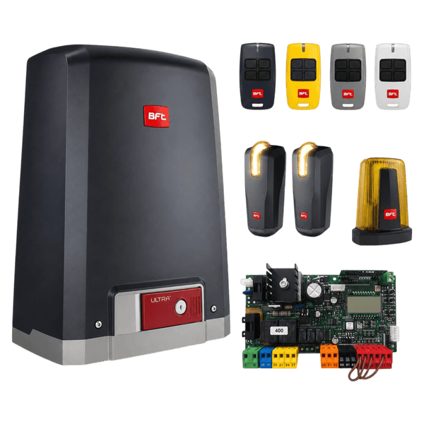 Kit BFT Deimos Ultra BT B400 24V pour Portail Coulissant