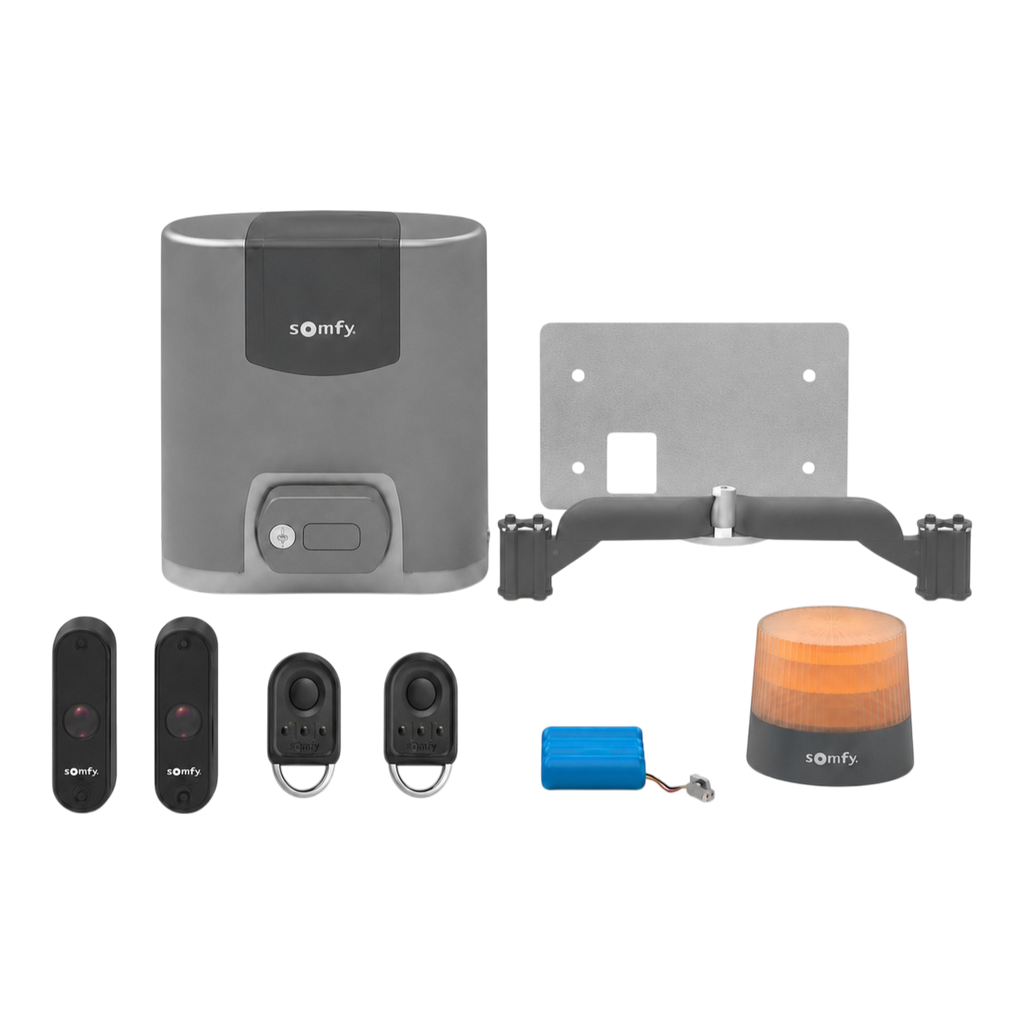 Kit Motorisation Somfy Elixo 500 3S io pour Portail Coulissant