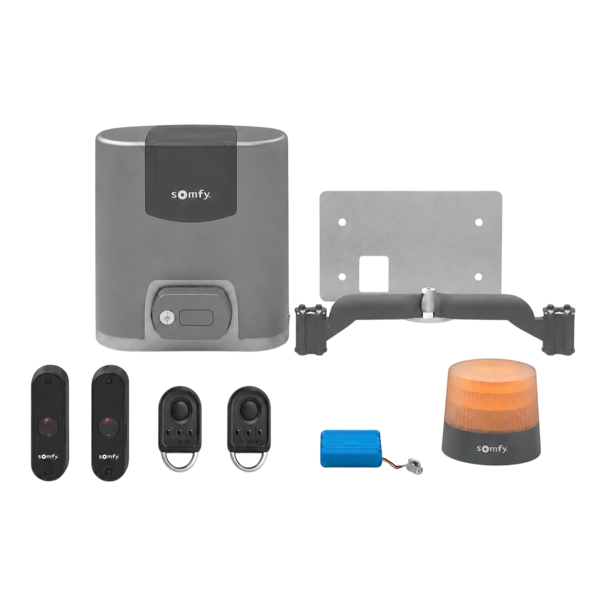 Kit Motorisation Somfy Elixo 500 3S io pour Portail Coulissant