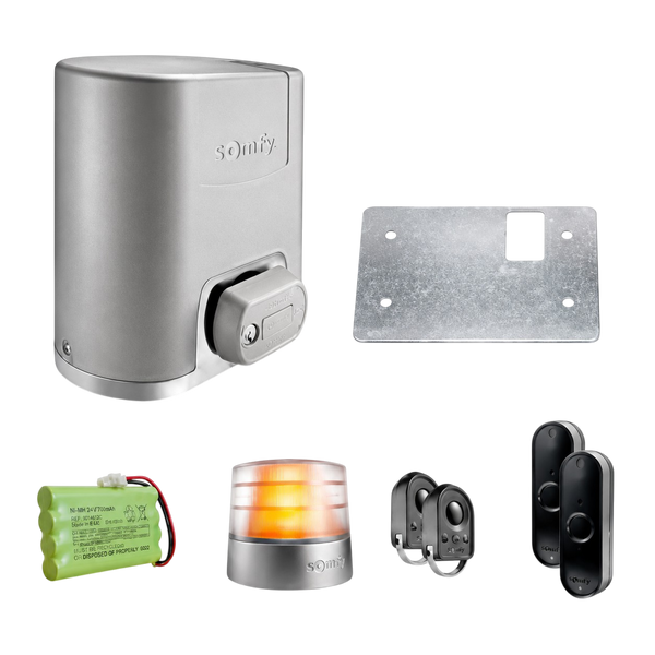 Kit Motorisation Somfy ELIXO Smart io pour Portail Coulissant