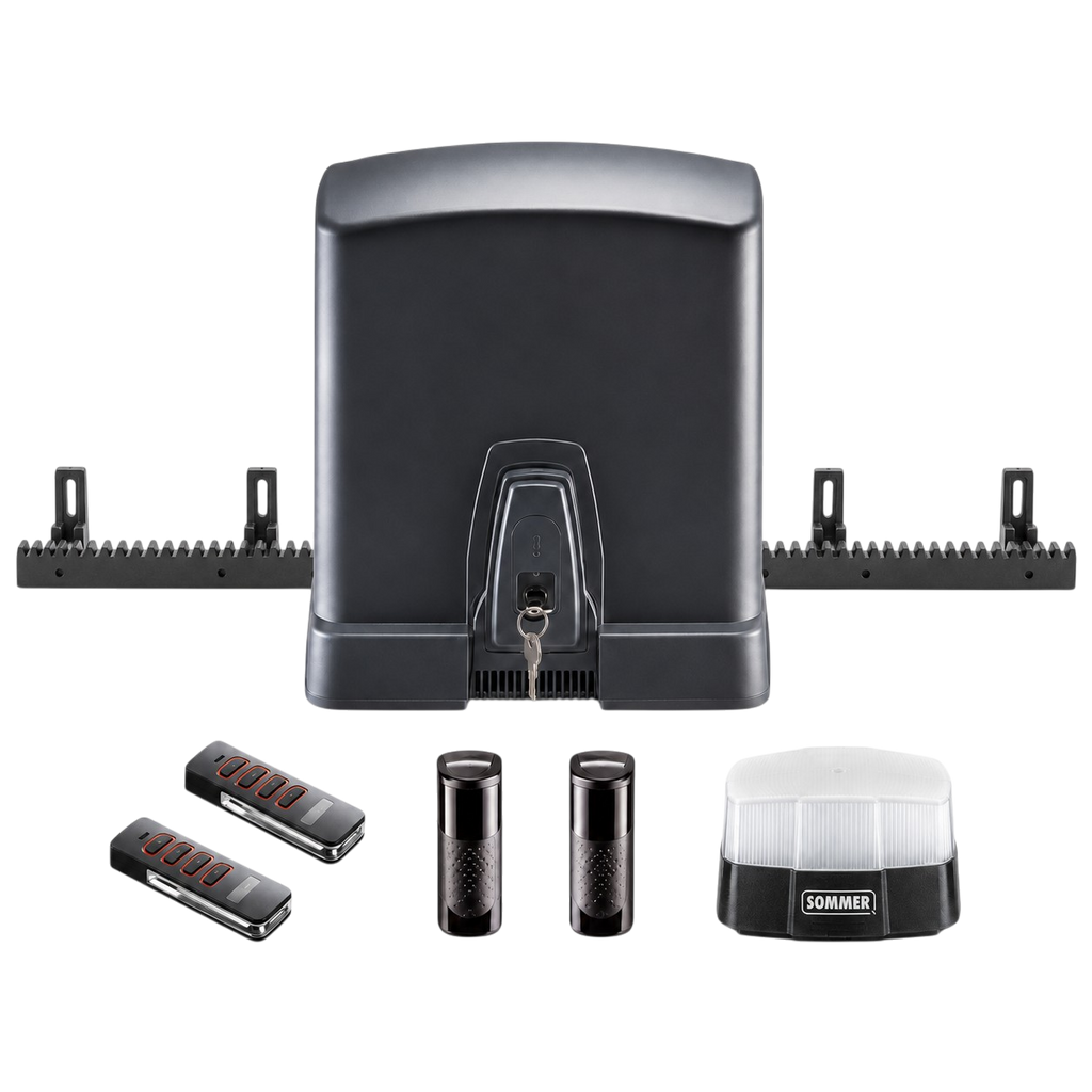 Kit Motorisation Sommer RUNner 800 kg Portail Coulissant Complet