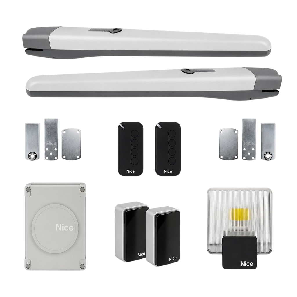 Kit Motorisation NICE TOONA Portail Battant 2 Vantaux - TOONA4024BDKCE