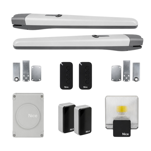 Kit Motorisation NICE TOONA Portail Battant 2 Vantaux - TOONA4024BDKCE
