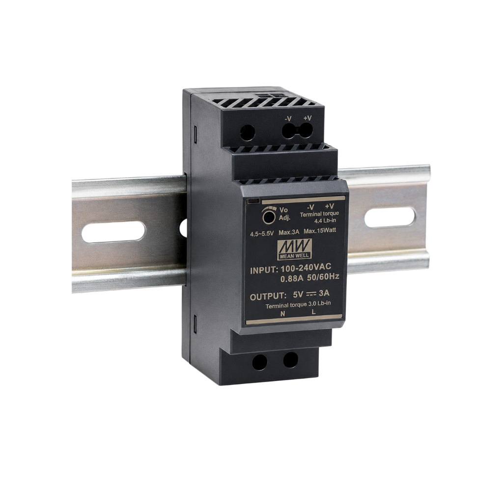 Module Alimentation Rail DIN Somfy 24V pour Visiophone V500 Pro io
