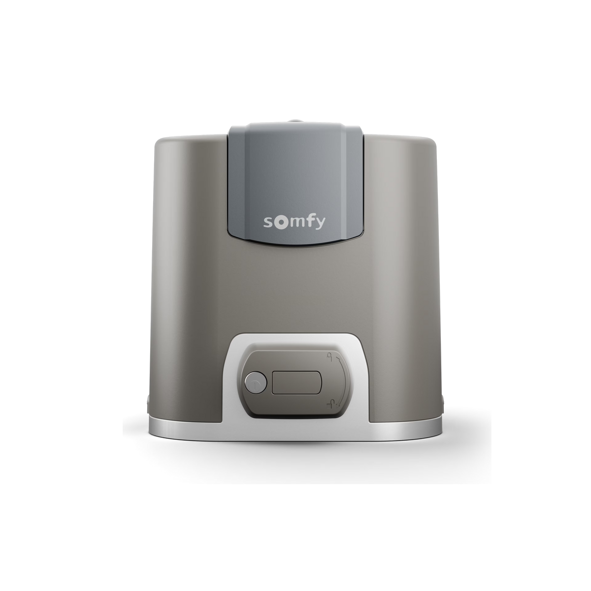 Moteur Somfy Elixo 3S+ M io pour portail coulissant présenté de face
