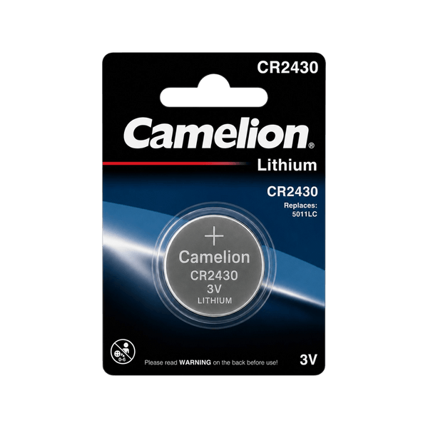 Pile Camelion CR2430 Lithium 3V pour Télécommande 