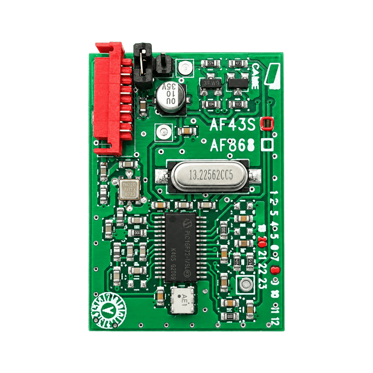 Récepteur Radio CAME AF43S Carte Embrochable 433 MHz pour Portail