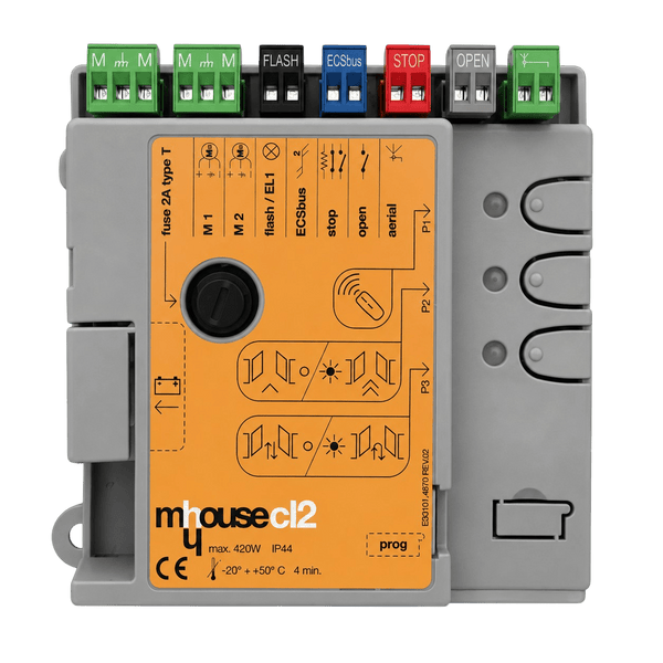 Réparation de carte électronique Mhouse CL2 pour portail battant WG2 WS2