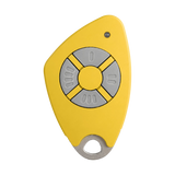 Télécommande Intratone 4 Canaux MIFARE Jaune 09-0118 pour Portail