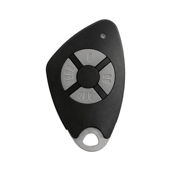 Télécommande Intratone 4 canaux Mifare noire 09-0115 avec badge intégré