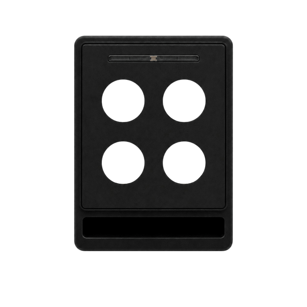 Télécommande NICE ECCO5BW Blanche et Noir 5 Boutons pour Portail