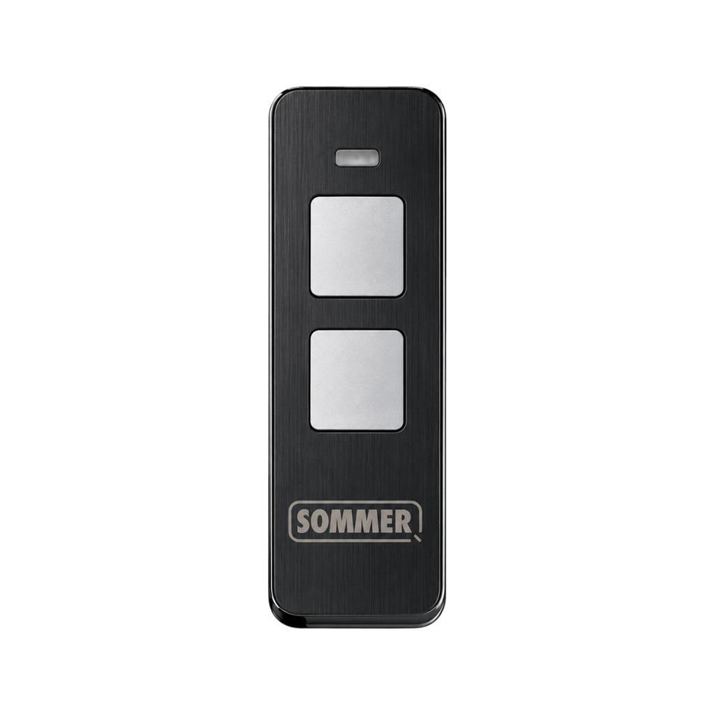 Télécommande SOMMER Pearl Twin S10019-00001 2 Boutons pour Portail