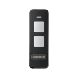 Télécommande SOMMER Pearl Twin S10019-00001 2 Boutons pour Portail